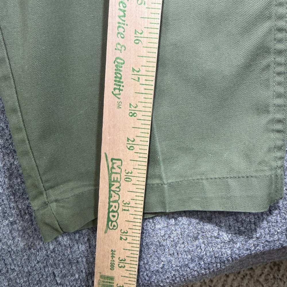 Vintage US Military OG-507 Utility Fatigue Pants Men (Fit 28x32) 30x31 Green 80s - Picture 10 of 14